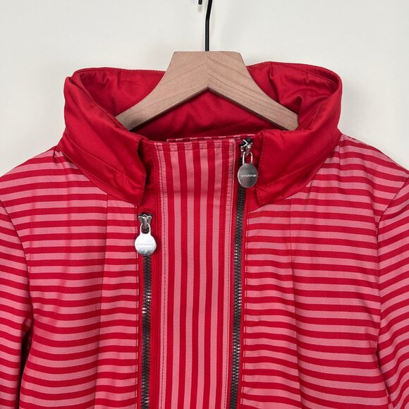 Anthropologie Creenstone Raincoat Rain Jacket Coat Colourful Funky Bright Spring - Picture 2 of 12